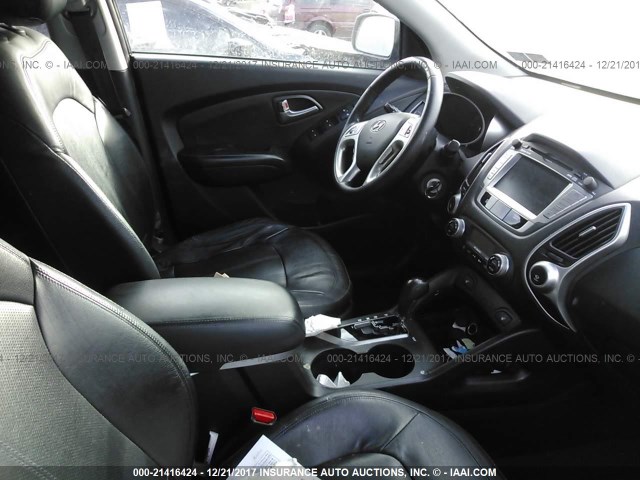 KM8JUCAC8CU538649 - 2012 HYUNDAI TUCSON GLS/LIMITED BLACK photo 5