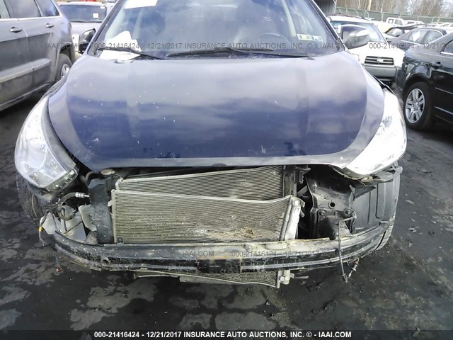 KM8JUCAC8CU538649 - 2012 HYUNDAI TUCSON GLS/LIMITED 黑色 照片 6