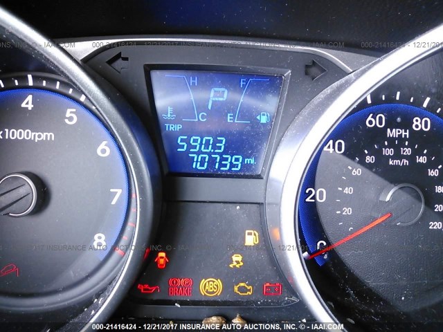 KM8JUCAC8CU538649 - 2012 HYUNDAI TUCSON GLS/LIMITED 黑色 照片 7