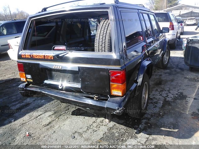 1J4FN78S9TL140779 - 1996 JEEP CHEROKEE COUNTRY BLACK photo 6