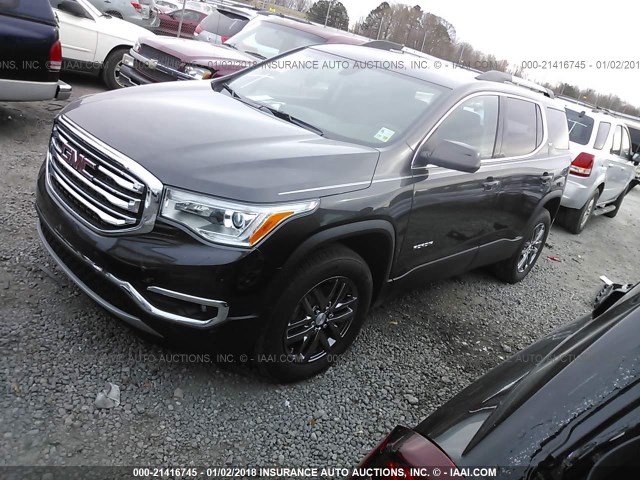 1GKKNMLS1HZ193494 - 2017 GMC ACADIA SLT-1 Schwarz Foto 2