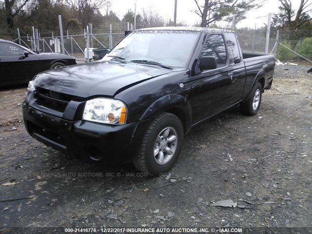 1N6DD26T53C471077 - 2003 NISSAN FRONTIER KING CAB XE BLACK photo 2