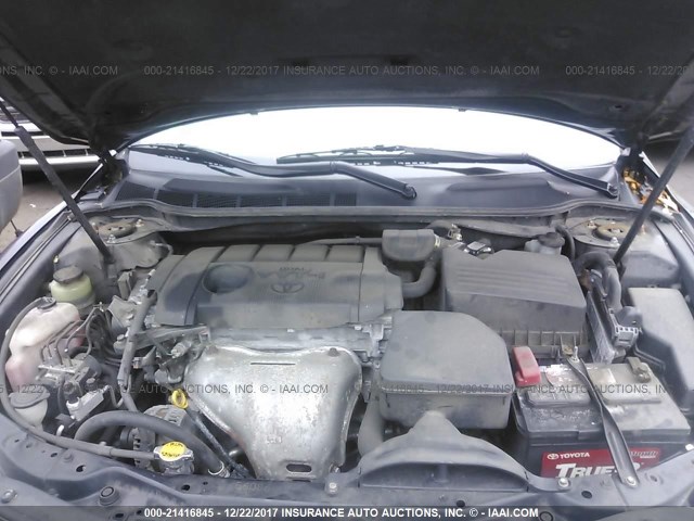 4T4BF3EK6BR217861 - 2011 TOYOTA CAMRY SE/LE/XLE BLACK photo 10