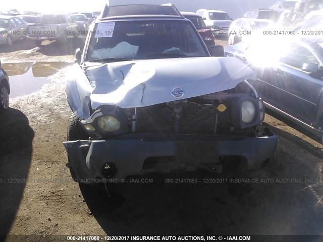 5N1ED28T93C673968 - 2003 NISSAN XTERRA XE/SE SILVER photo 6