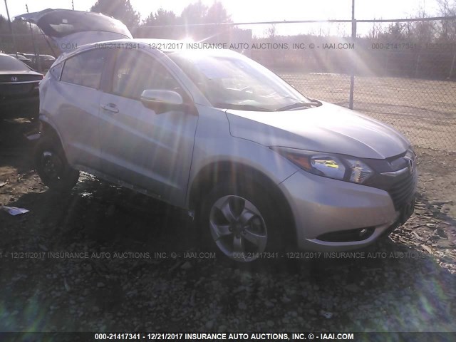 3CZRU6H59GM751694 - 2016 HONDA HR-V EX SILVER photo 1