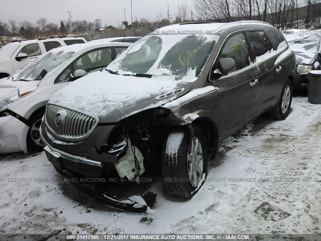 5GAEV23798J172546 - 2008 BUICK ENCLAVE CXL TAN photo 2