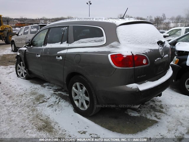 5GAEV23798J172546 - 2008 BUICK ENCLAVE CXL TAN photo 3