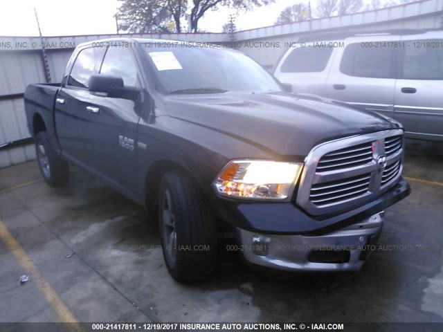 1C6RR6LT4GS128124 - 2016 RAM 1500 SLT BLACK photo 1