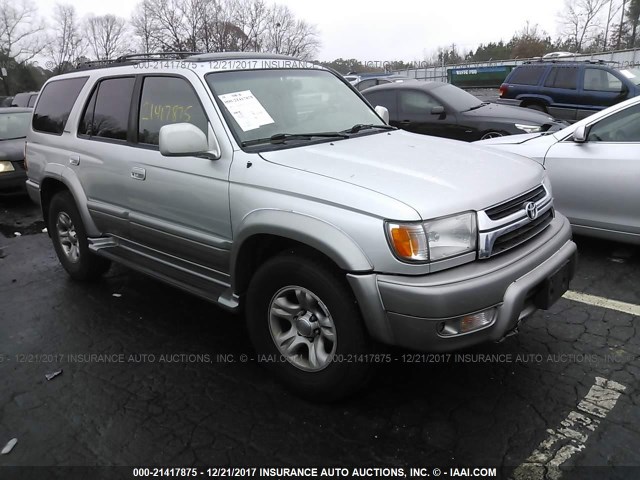 JT3GN87R310181023 - 2001 TOYOTA 4RUNNER LIMITED SILVER photo 1