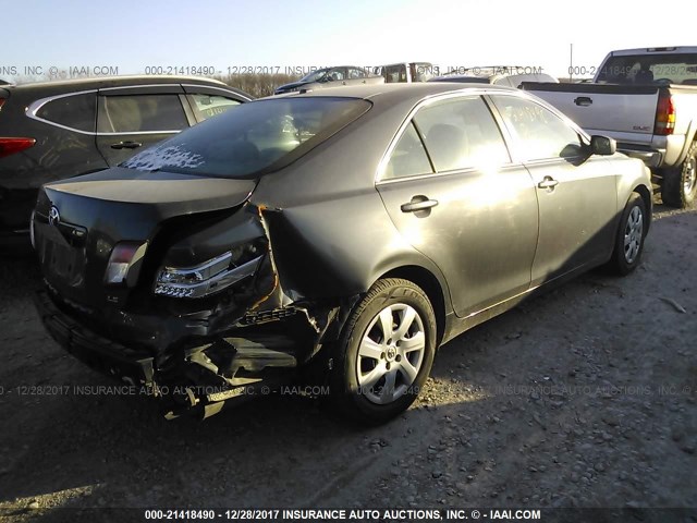 4T1BF3EK9BU771390 - 2011 TOYOTA CAMRY SE/LE/XLE GRAY photo 4