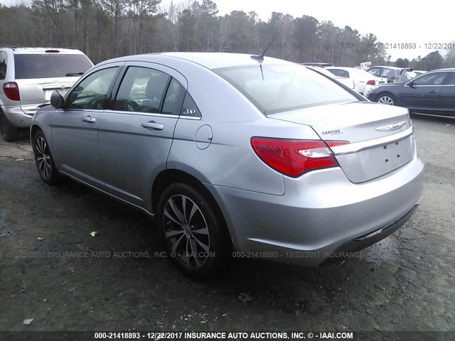 1C3CCBCG8EN150395 - 2014 CHRYSLER 200 LIMITED SILVER photo 3