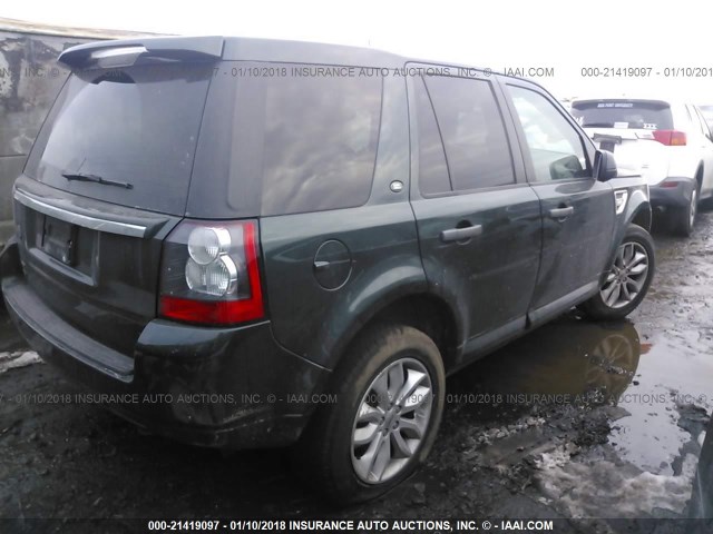 SALFR2BN0CH294194 - 2012 LAND ROVER LR2 HSE GREEN photo 4