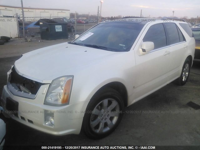 1GYEE637480104306 - 2008 CADILLAC SRX CREAM photo 2