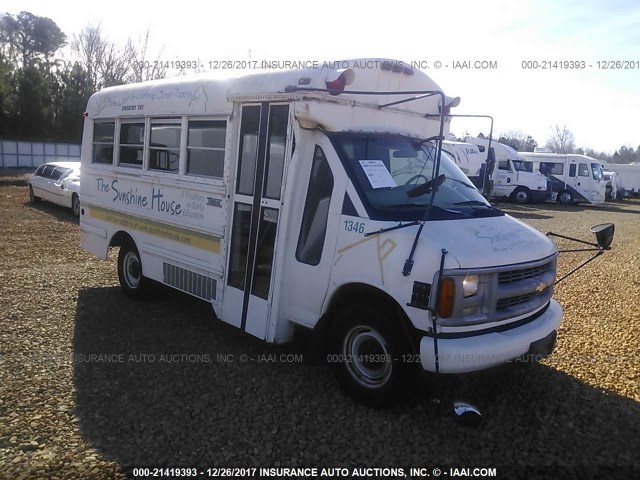 1GBHG31R4Y1121346 - 2000 CHEVROLET EXPRESS G3500  WHITE photo 1