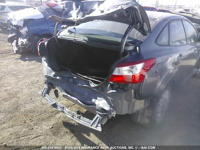 1FADP3F2XDL144432 - 2013 FORD FOCUS SE GRAY photo 6