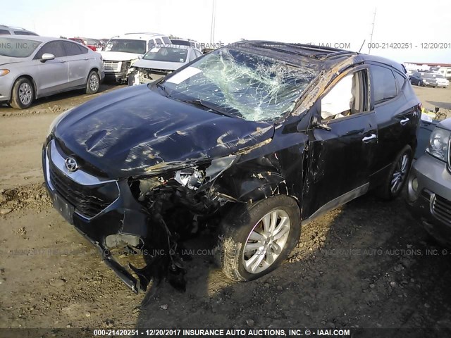 KM8JU3AC1CU497930 - 2012 HYUNDAI TUCSON GLS/LIMITED 黑色 照片 2