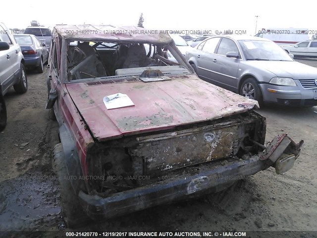 1J4FJ68S1TL101528 - 1996 JEEP CHEROKEE SPORT/CLASSIC წითელი ფოტო 6