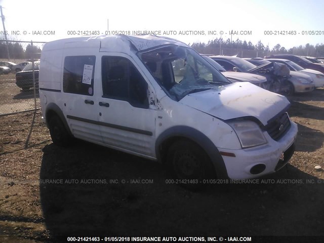 NM0LS6BN2DT144573 - 2013 FORD TRANSIT CONNECT XLT WHITE photo 1