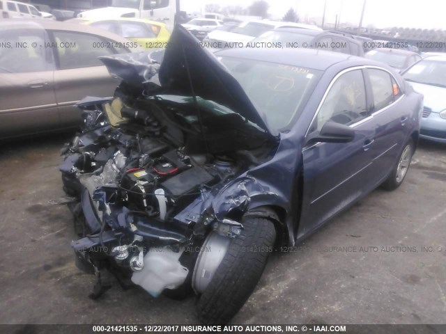 1G11B5SL1FF217025 - 2015 CHEVROLET MALIBU LS 蓝色 照片 2