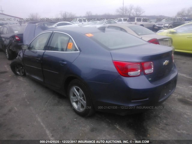 1G11B5SL1FF217025 - 2015 CHEVROLET MALIBU LS 蓝色 照片 3