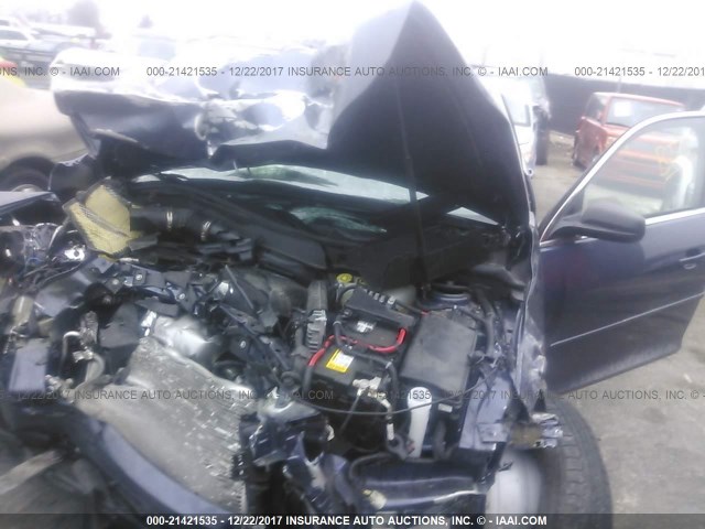 1G11B5SL1FF217025 - 2015 CHEVROLET MALIBU LS 蓝色 照片 6