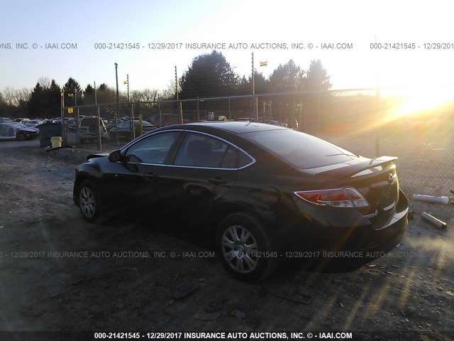 1YVHZ8BH8A5M36720 - 2010 MAZDA 6 I BLACK photo 3