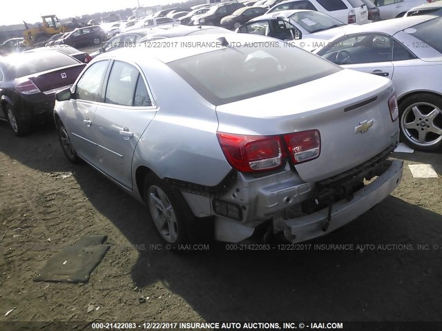 1G11B5SA0DF333912 - 2013 CHEVROLET MALIBU LS 银色 照片 3