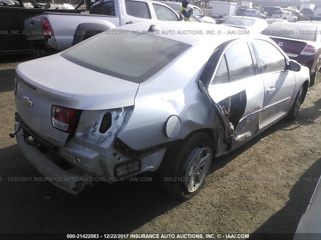 1G11B5SA0DF333912 - 2013 CHEVROLET MALIBU LS 银色 照片 4