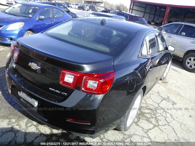 1G11H5SL0EF277357 - 2014 CHEVROLET MALIBU LTZ 黑色 照片 4