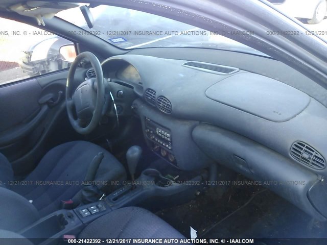 1G2JB524027478722 - 2002 PONTIAC SUNFIRE SE BLUE photo 5