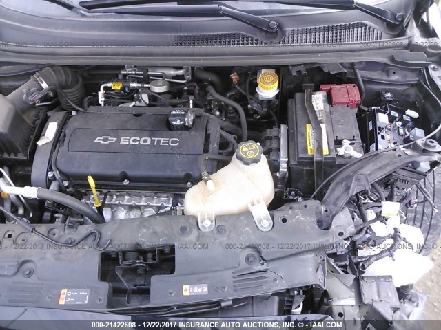 1G1JA5SH6G4110399 - 2016 CHEVROLET SONIC LS BLACK photo 10