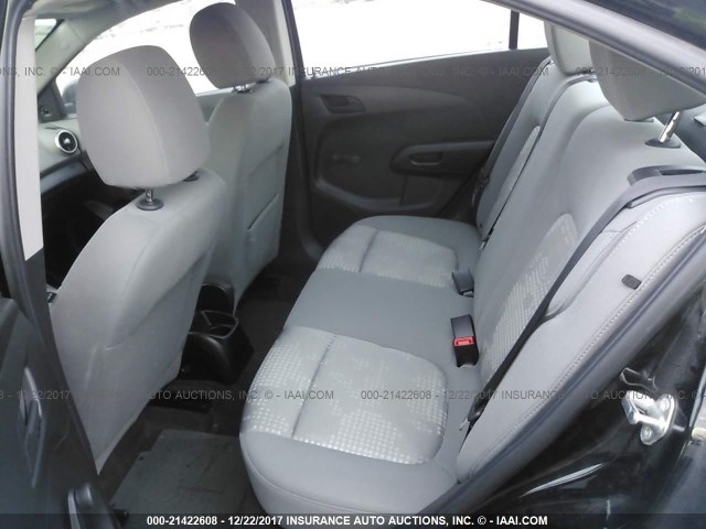 1G1JA5SH6G4110399 - 2016 CHEVROLET SONIC LS BLACK photo 8