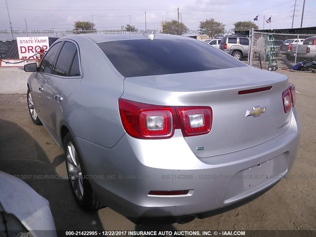 1G11E5SA1GF102433 - 2016 CHEVROLET MALIBU LIMITED LTZ SILVER photo 3