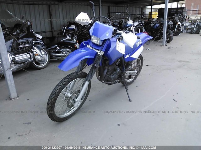 JYACG07W7YA002784 - 2000 YAMAHA TT250 RL BLUE photo 2