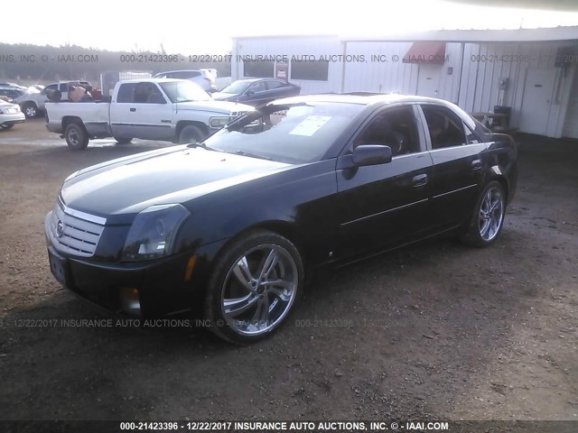 1G6DM57TX60140667 - 2006 CADILLAC CTS BLACK photo 2