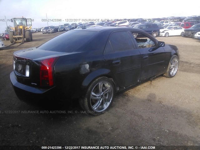 1G6DM57TX60140667 - 2006 CADILLAC CTS BLACK photo 4