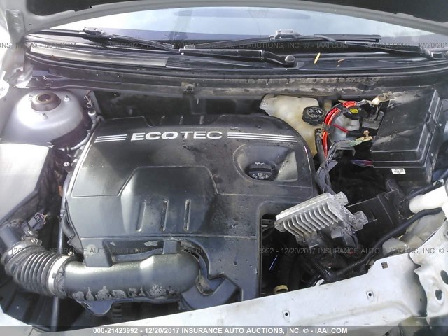 1G1ZC5E00A4101434 - 2010 CHEVROLET MALIBU 1LT 银色 照片 10