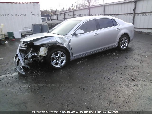 1G1ZC5E00A4101434 - 2010 CHEVROLET MALIBU 1LT 银色 照片 2