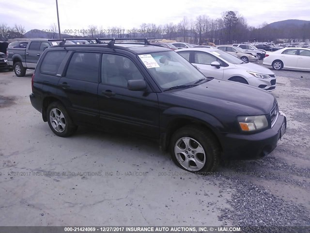 JF1SG65634G733134 - 2004 SUBARU FORESTER 2.5XS Черный фото 1