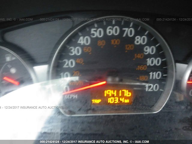 1G8AN12F44Z203207 - 2004 SATURN ION LEVEL 2 BLACK photo 7