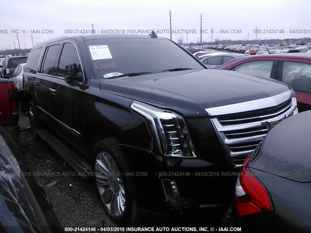 1GYS4KKJXGR476500 - 2016 CADILLAC ESCALADE ESV PLATINUM BLACK photo 1