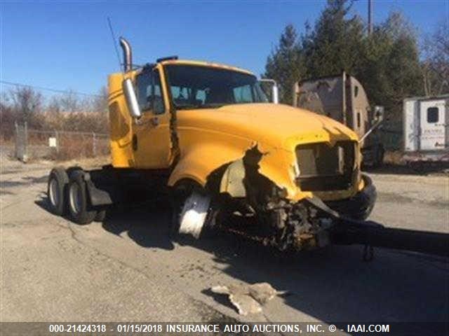 1HSCUAPR1BJ361575 - 2011 INTERNATIONAL PROSTAR PREMIUM  YELLOW photo 1