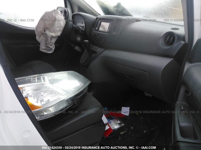 3N6CM0KN5EK694224 - 2014 NISSAN NV200 2.5S/2.5SV WHITE photo 5