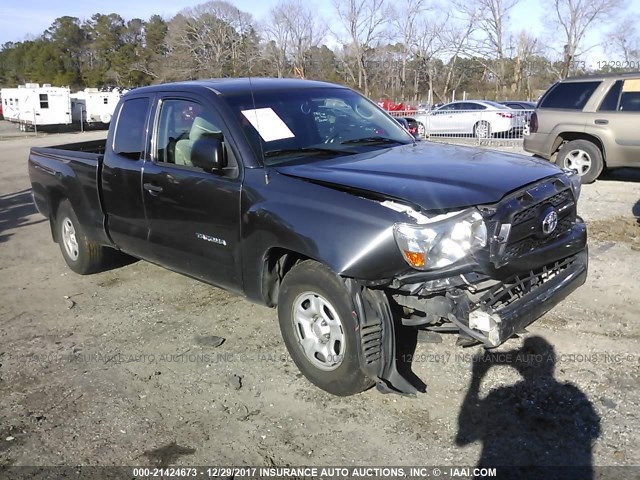 5TFTX4CN4BX004702 - 2011 TOYOTA TACOMA ACCESS CAB Մոխրագույն լուսանկար 1