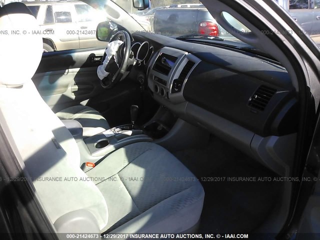 5TFTX4CN4BX004702 - 2011 TOYOTA TACOMA ACCESS CAB Մոխրագույն լուսանկար 5