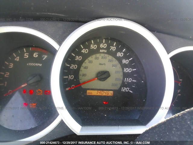 5TFTX4CN4BX004702 - 2011 TOYOTA TACOMA ACCESS CAB Մոխրագույն լուսանկար 7