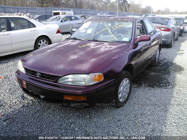 4T1BG12K1TU722322 - 1996 TOYOTA CAMRY DX/LE/XLE BURGUNDY photo 2