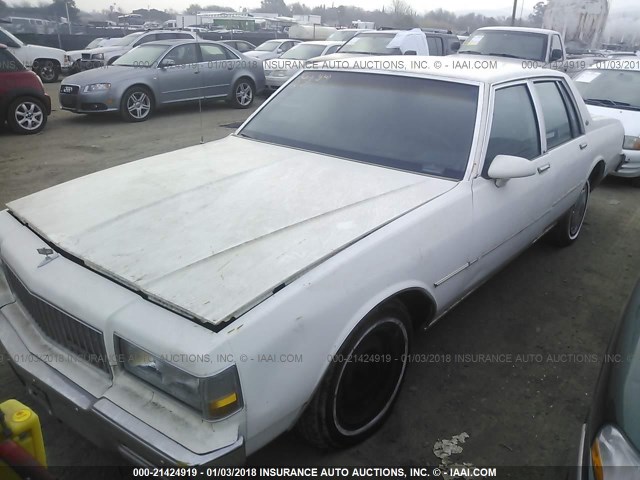 1G1BL51E3KR133480 - 1989 CHEVROLET CAPRICE WHITE photo 6