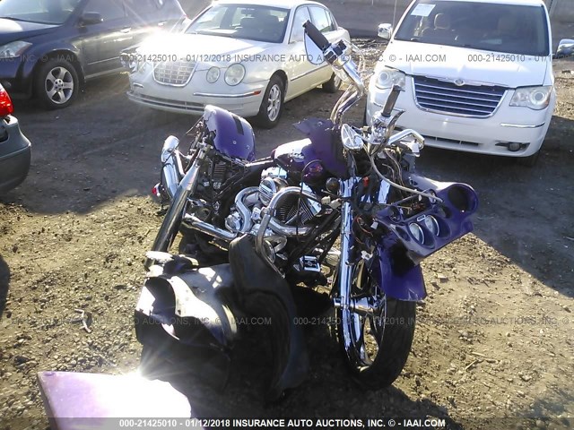 1HD1KB4107Y626672 - 2007 HARLEY-DAVIDSON FLHX PURPLE photo 1