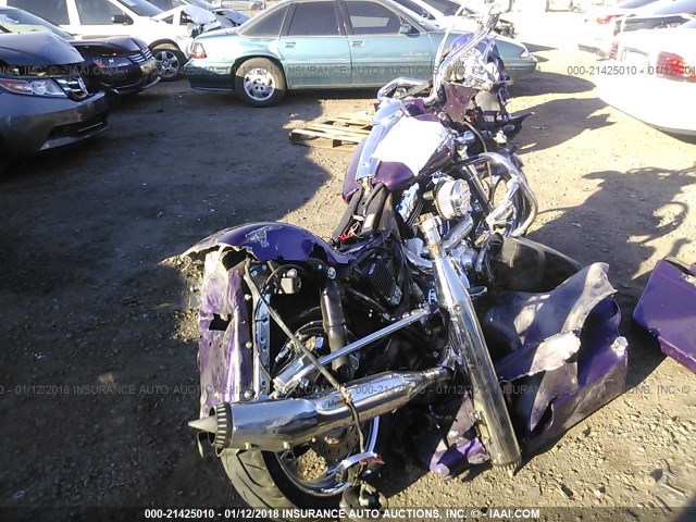 1HD1KB4107Y626672 - 2007 HARLEY-DAVIDSON FLHX PURPLE photo 4